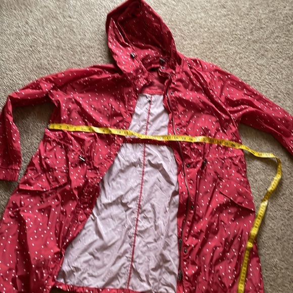 Torrid polka dot rain coat. Brand new without tags. Never worn. Size 1. - Picture 8 of 9